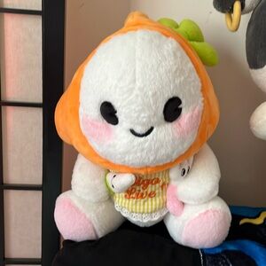 Bigo Live Dino Baby Carrot Plushie 2024 Stuffie